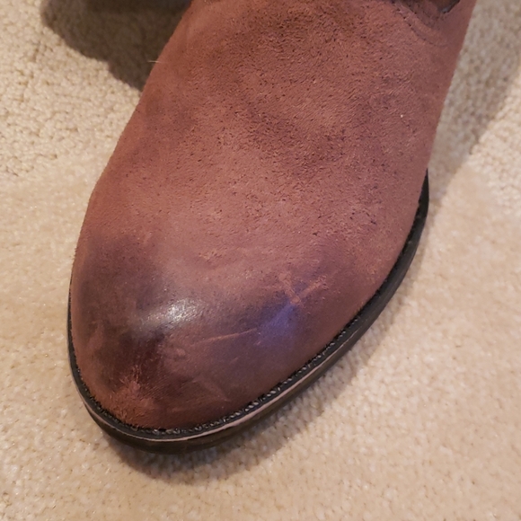 Rocket Dog Faux Suede Cowboy Boots, Sz 10 - Picture 10 of 16